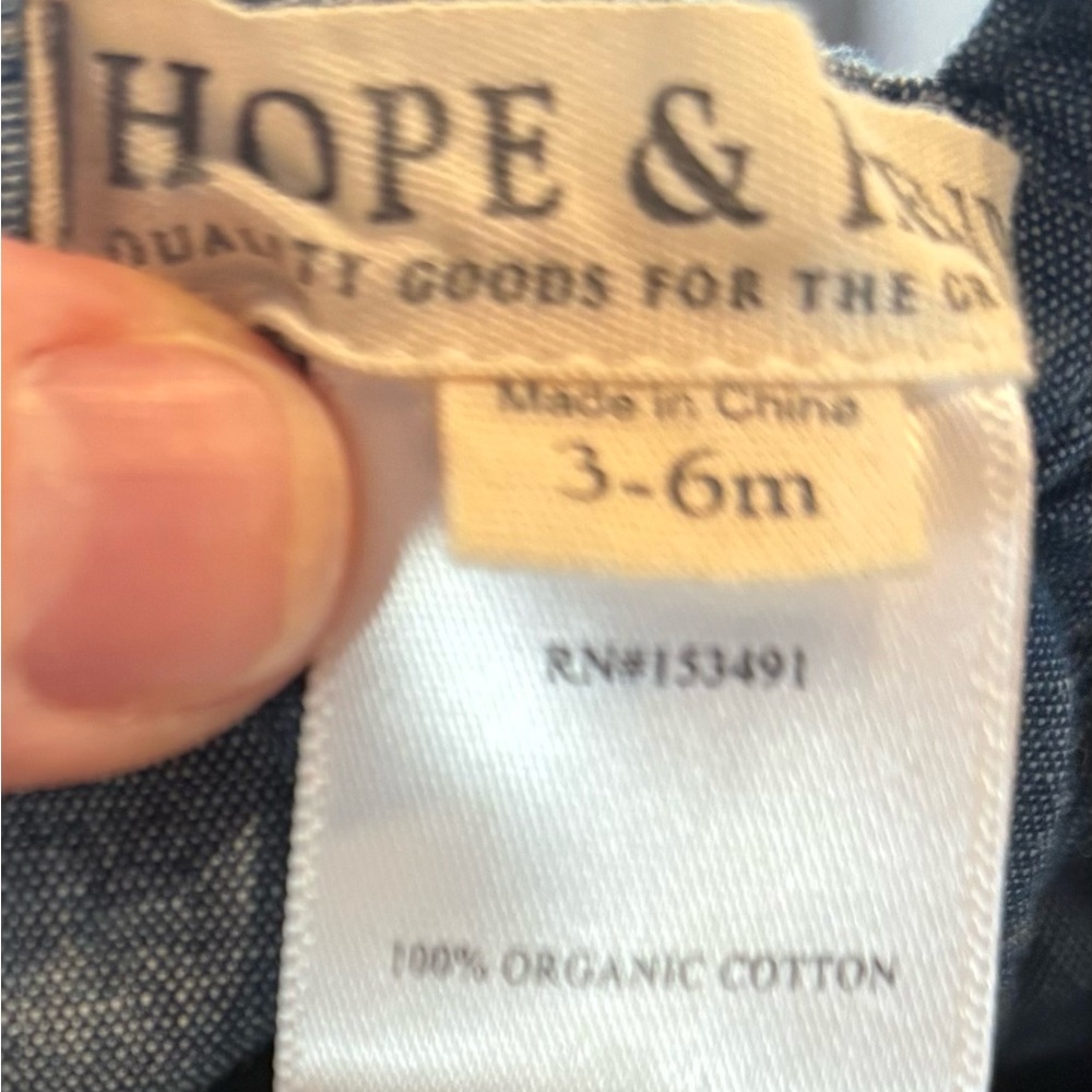 Hope&Henry Organic Ruffle Sunsuit - Picture 7 of 7